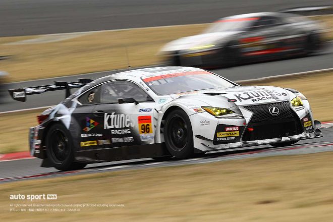 2021スーパーGT富士公式テスト　K-tunes RC F GT3（新田守男／平良響）