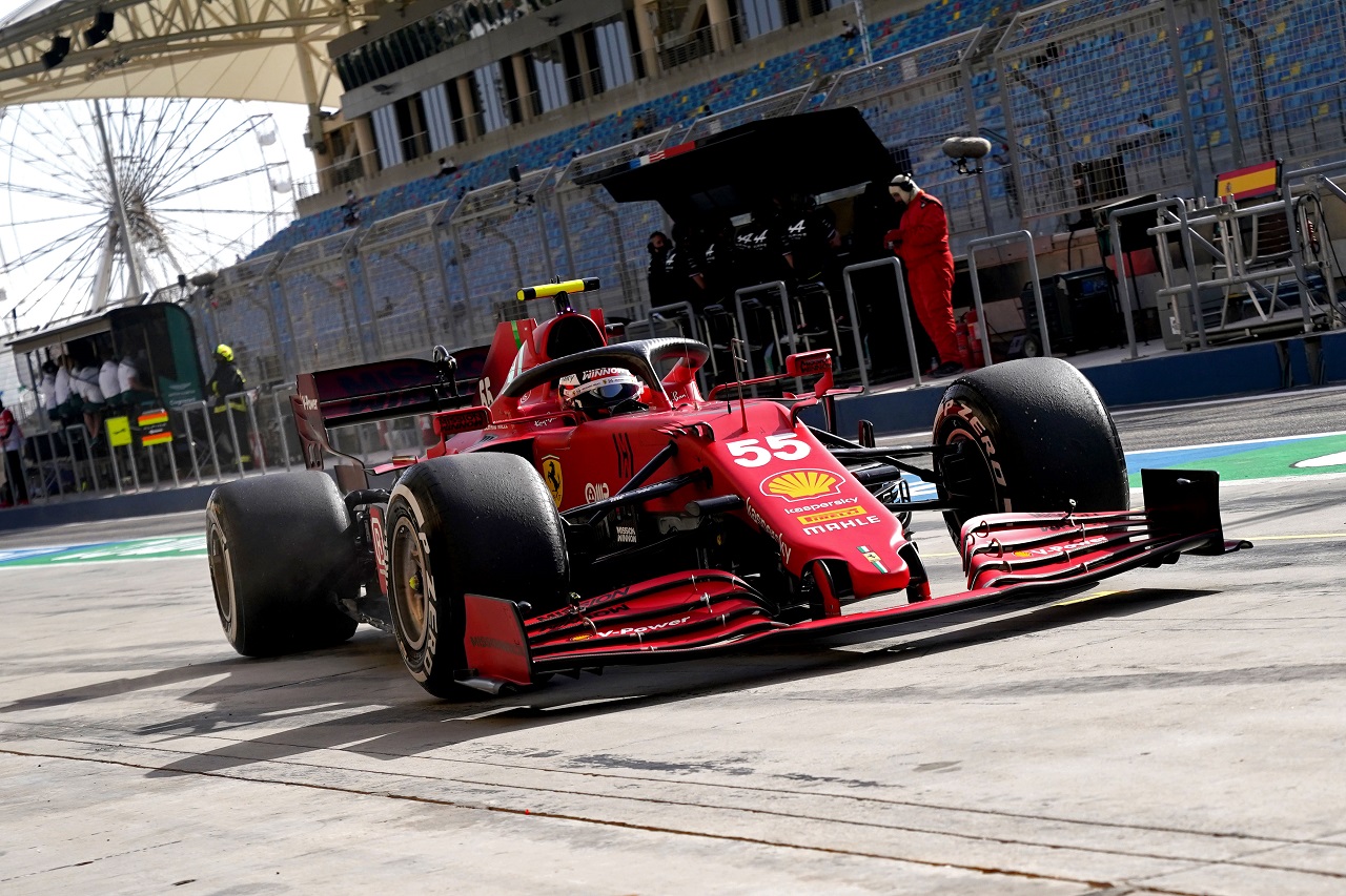 2021年F1第1戦バーレーンGP　カルロス・サインツJr.（フェラーリ）