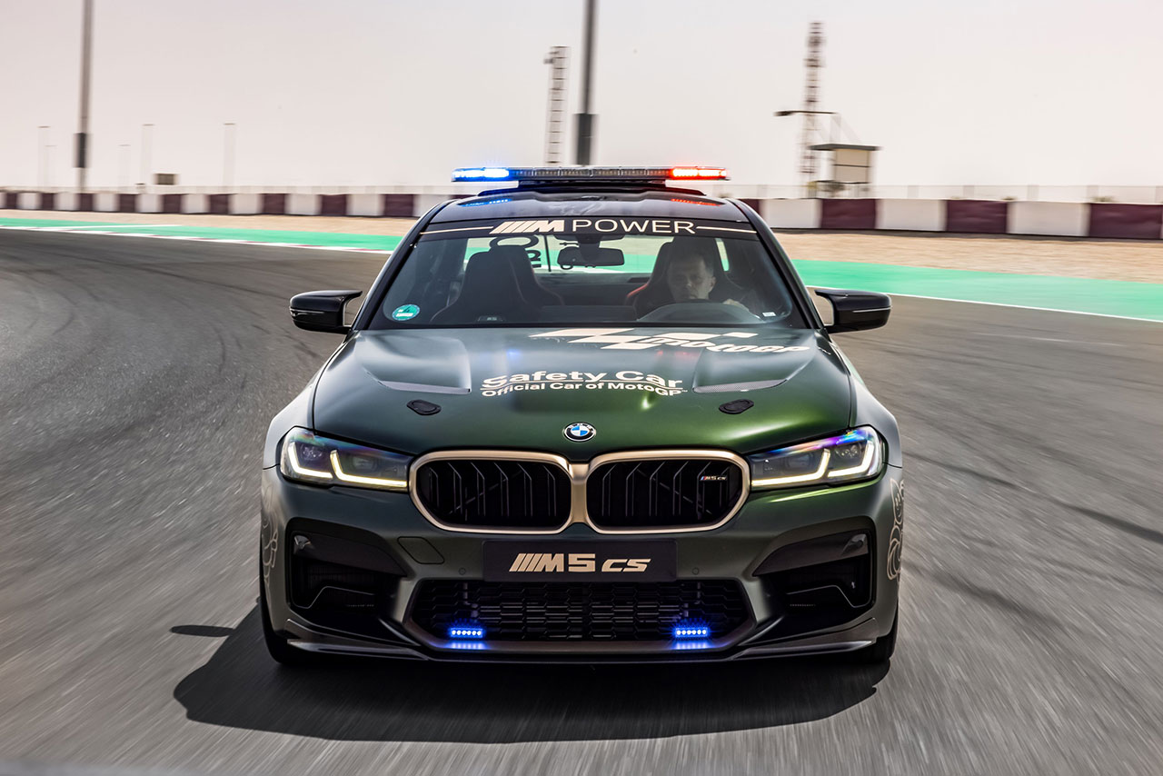2021MotoGP：セーフティカーとして使用されるBMW M5 CS
