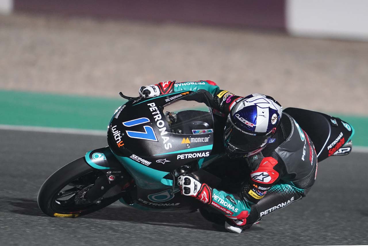 2021年MotoGP第1戦カタールGP Moto3クラス ジョン・マクフィー（Petronas Sprinta Racing）