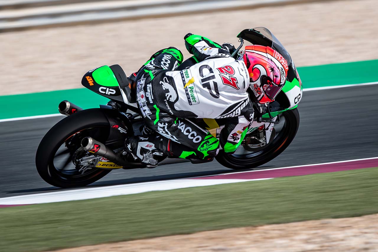 2021年MotoGP第1戦カタールGP Moto3クラス 鳥羽海渡（CIP Green Power）