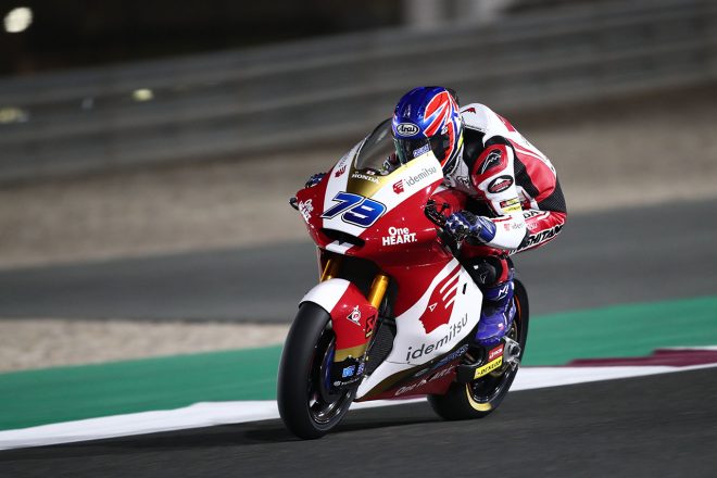 2021年MotoGP第1戦カタールGP Moto2クラス小椋藍（IDEMITSU Honda Team Asia）