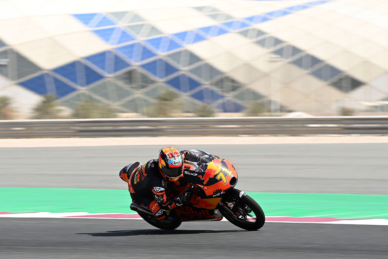 2021年MotoGP第1戦カタールGP Moto3クラス：佐々木歩夢（Red Bull KTM Tech 3）