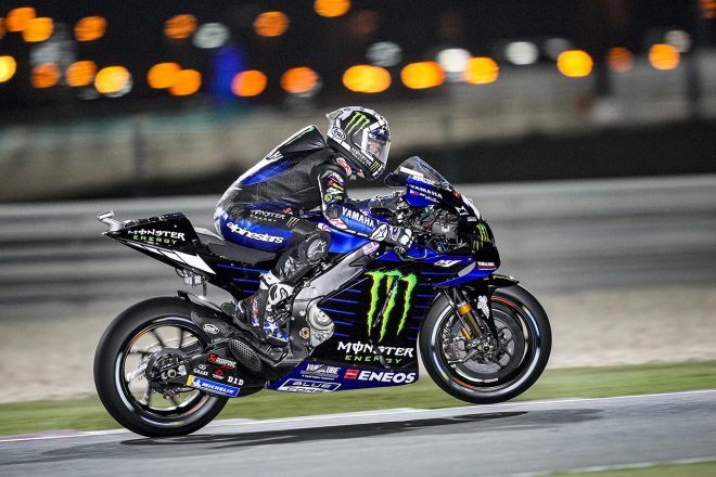 2021年MotoGP第1戦カタールGP　マーベリック・ビニャーレス（モンスターエナジー・ヤマハMotoGP）