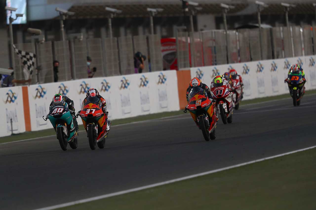 2021年MotoGP第1戦カタールGP Moto3決勝レース