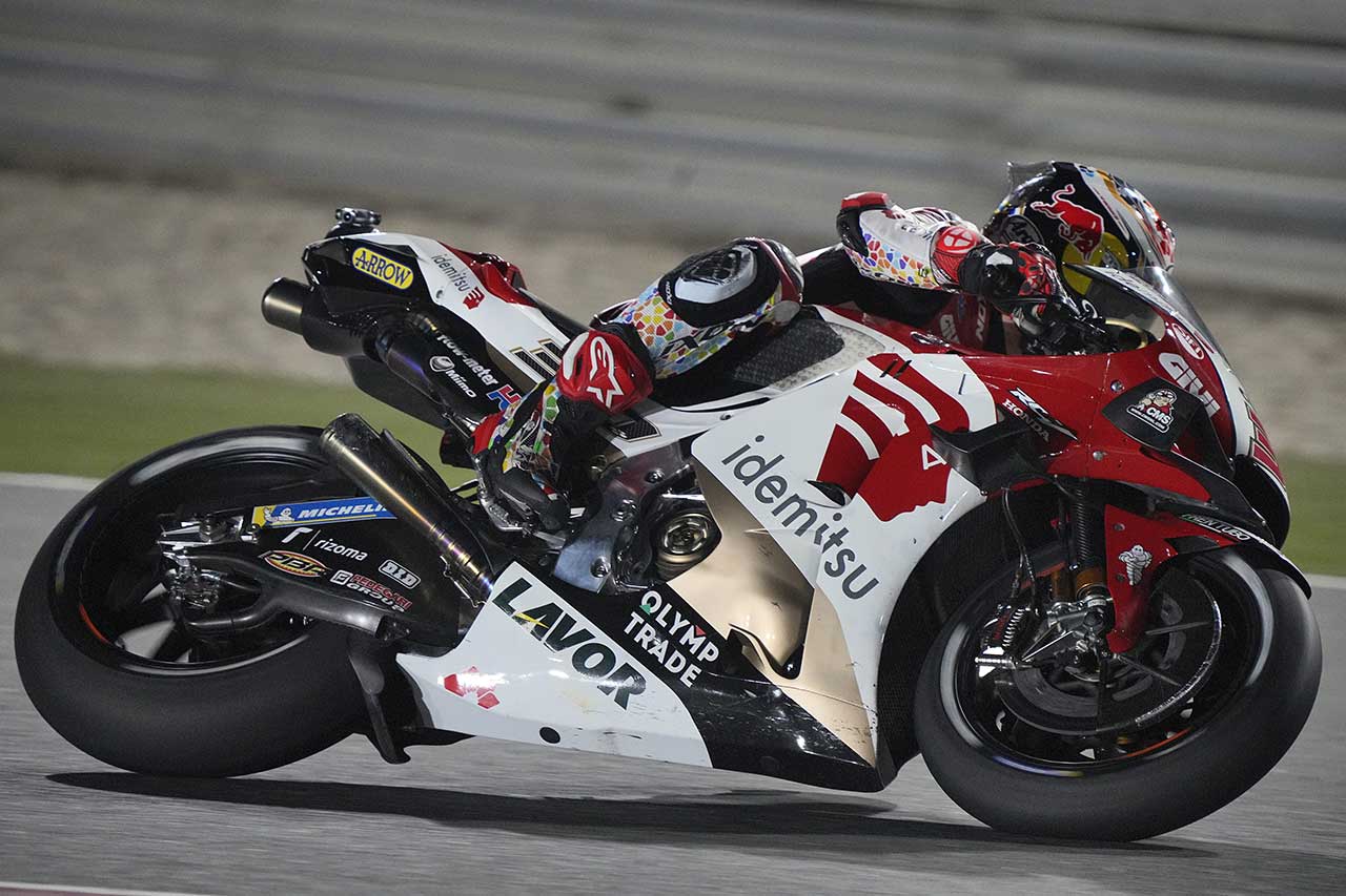 2021年MotoGP第1戦カタールGP決勝　中上貴晶（LCRホンダ・イデミツ）