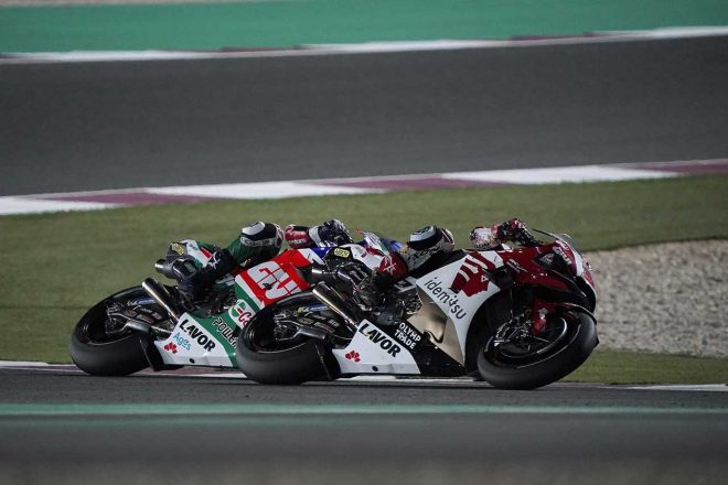 2021年MotoGP第1戦カタールGP決勝　中上貴晶（LCRホンダ・イデミツ）