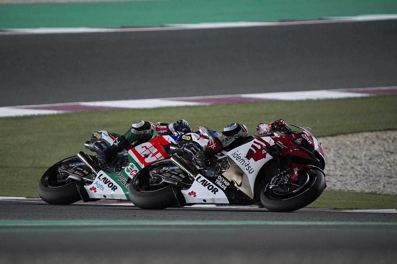 2021年MotoGP第1戦カタールGP決勝　中上貴晶（LCRホンダ・イデミツ）