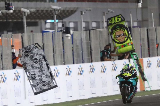 2021年MotoGP第1戦カタールGP決勝レース（3）　バレンティーノ・ロッシ（ペトロナス・ヤマハSRT）