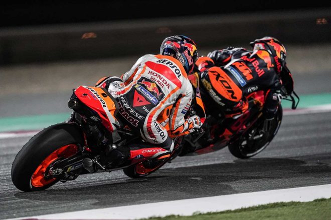 2021年MotoGP第1戦カタールGP決勝レース　ステファン・ブラドル（レプソル・ホンダ・チーム）