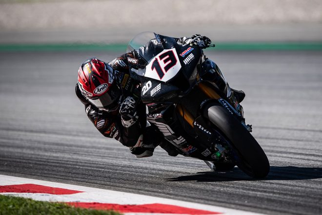 2020年はSBKに参戦した高橋巧（MIEレーシング・ホンダ・チーム）