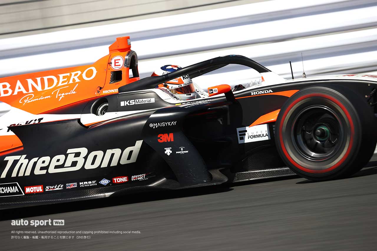 2021年スーパーフォーミュラ富士公式テスト タチアナ・カルデロン（ThreeBond Drago CORSE）