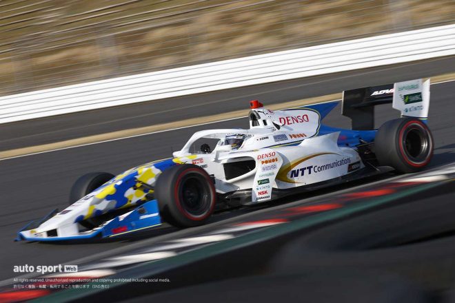 2021年スーパーフォーミュラ富士公式テスト 大嶋和也（NTT Communications ROOKIE）