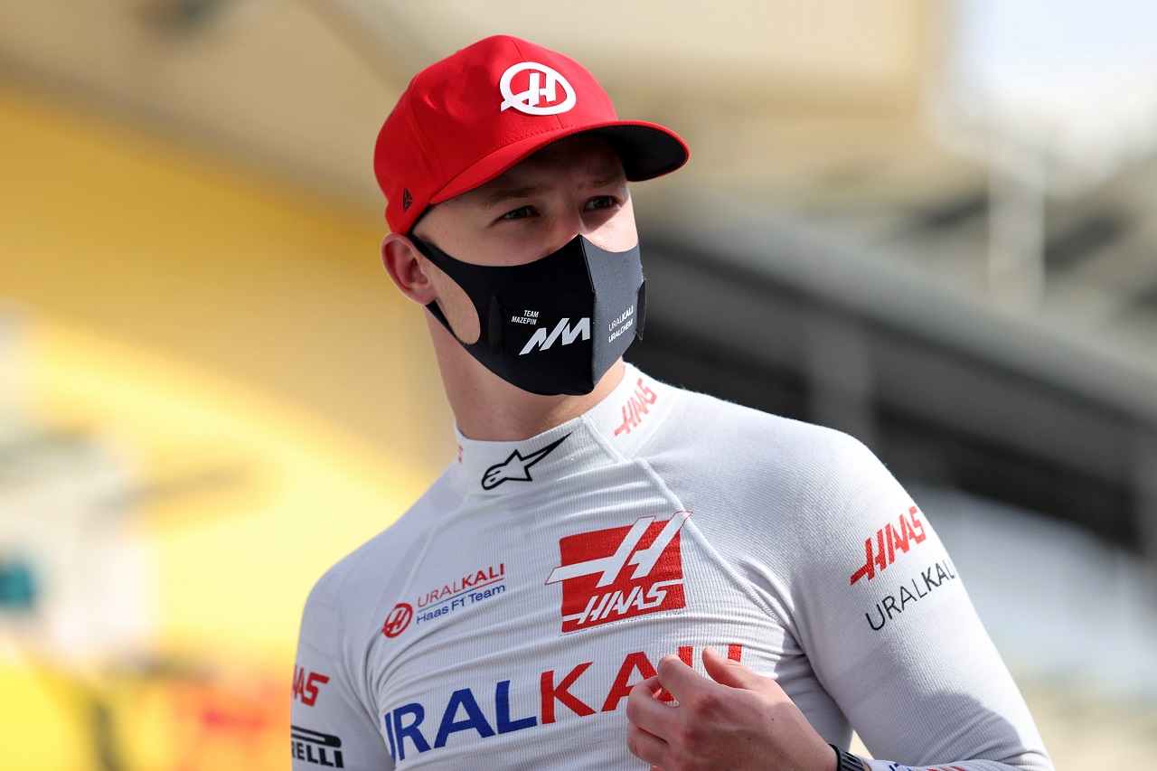 2021年F1第1戦バーレーンGP　ニキータ・マゼピン（ハース）