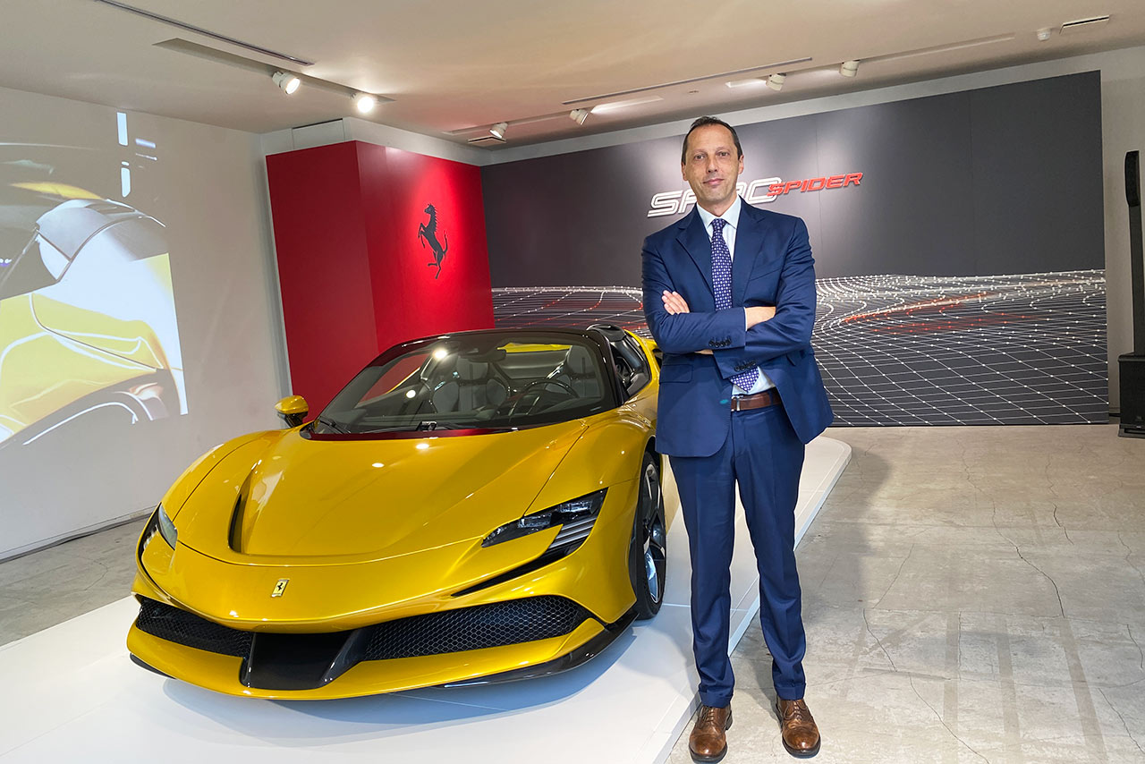 フェラーリ・ジャパン代表取締役社長フェデリコ・パストレッリ氏