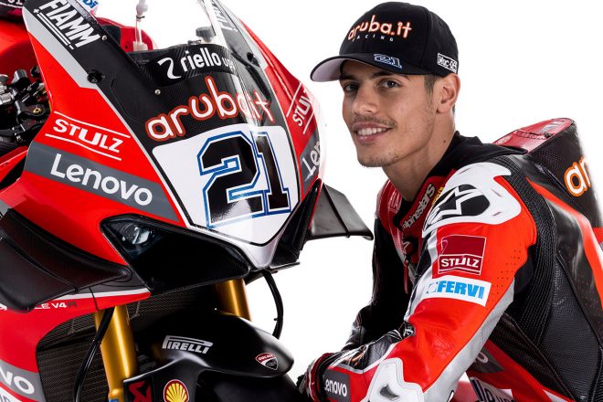 2021SBK：マイケル・ルーベン・リナルディ（Aruba.it レーシング-ドゥカティ）が駆るドゥカティ パニガーレV4 R