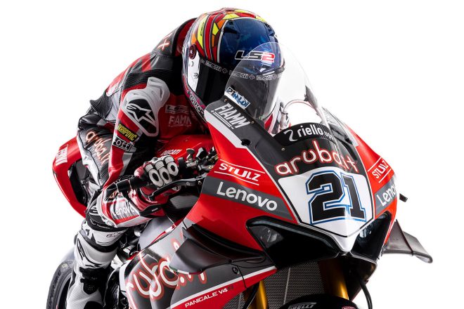 2021SBK：マイケル・ルーベン・リナルディ（Aruba.it レーシング-ドゥカティ）が駆るドゥカティ パニガーレV4 R