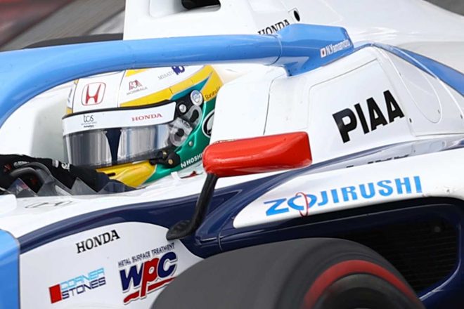 山本尚貴（TCS NAKAJIMA RACING）のサイドミラー