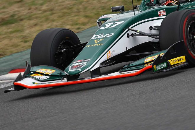 宮田莉朋（Kuo VANTELIN TEAM TOM’S）のフロントウイング