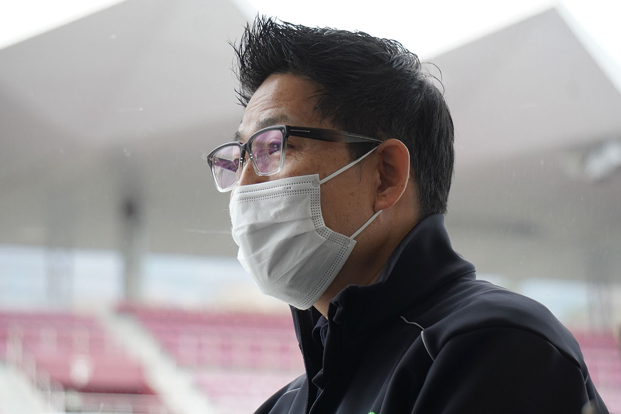 場内実況とテレビ向け実況の違いを語ってくれたピエール北川さん