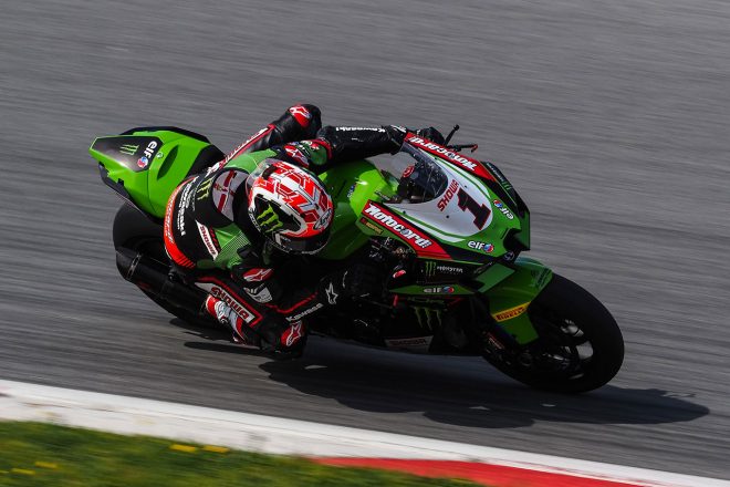ジョナサン・レイ（KAWASAKI RACING TEAM）／SBKカタルーニャテスト