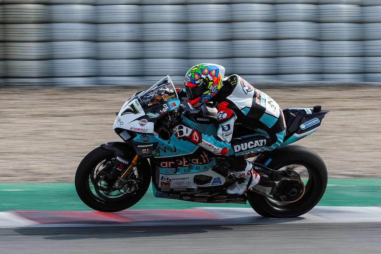 チャズ・デイビス（TEAM GO ELEVEN）／SBKカタルーニャテスト