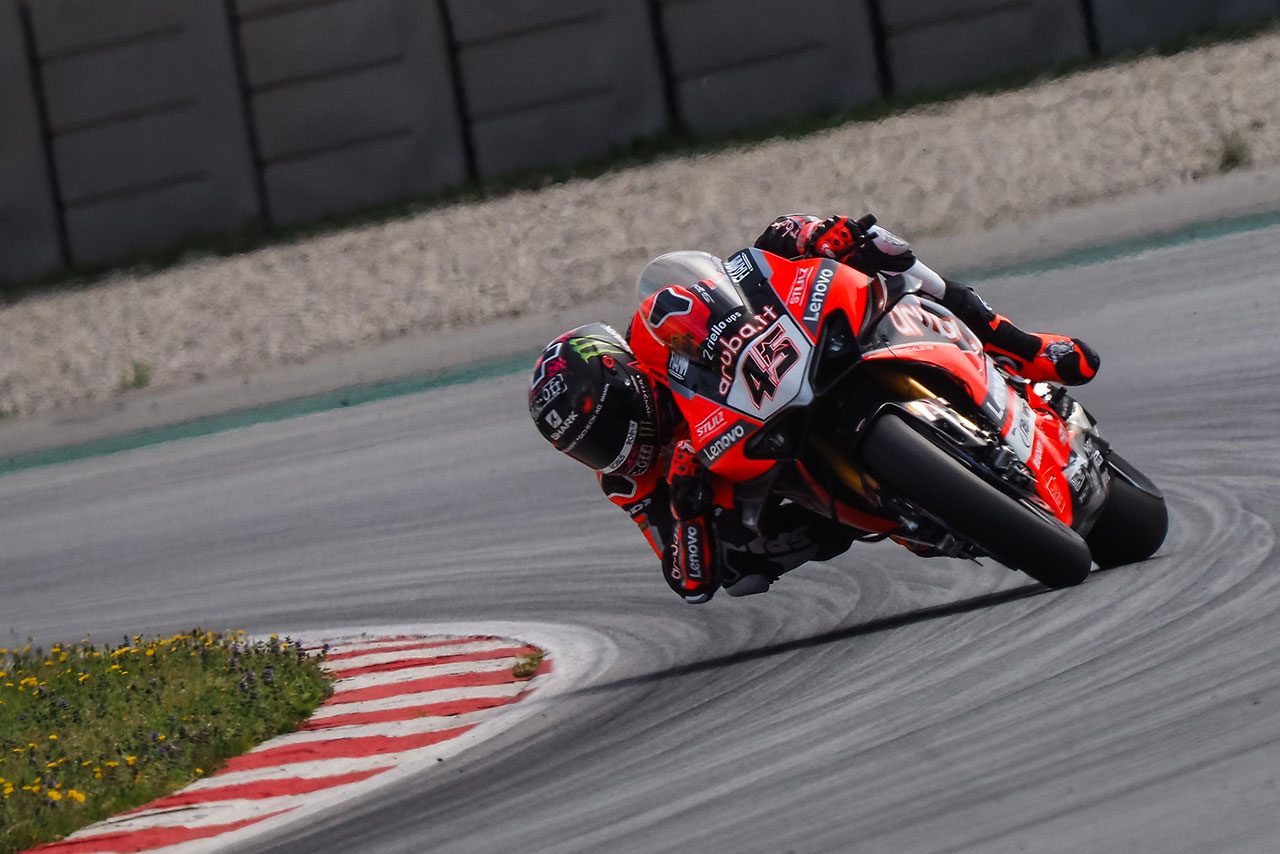 スコット・レディング（DUCATI ARUBA）／SBKカタルーニャテスト