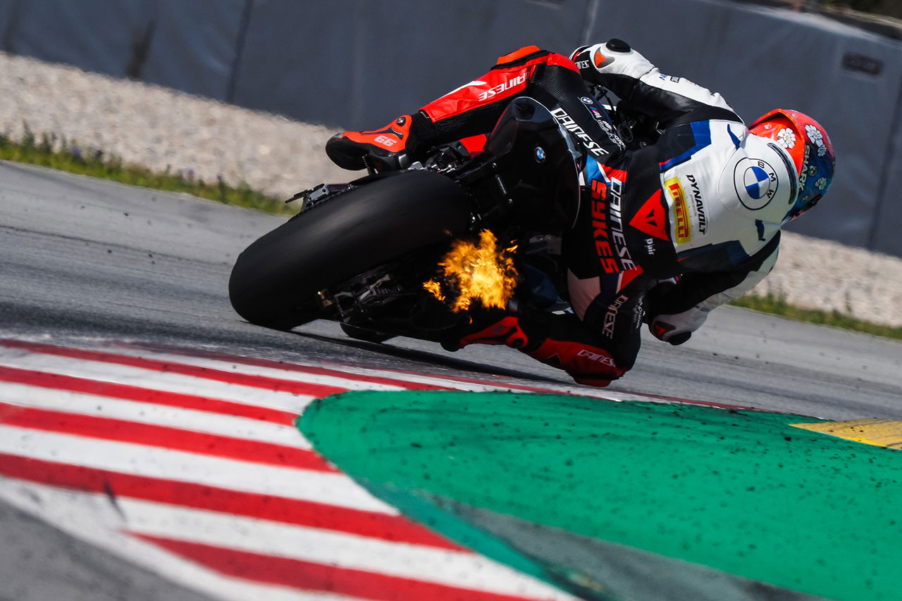 トム・サイクス（BMW MOTORRAD WSBK TEAM）／SBKカタルーニャテスト