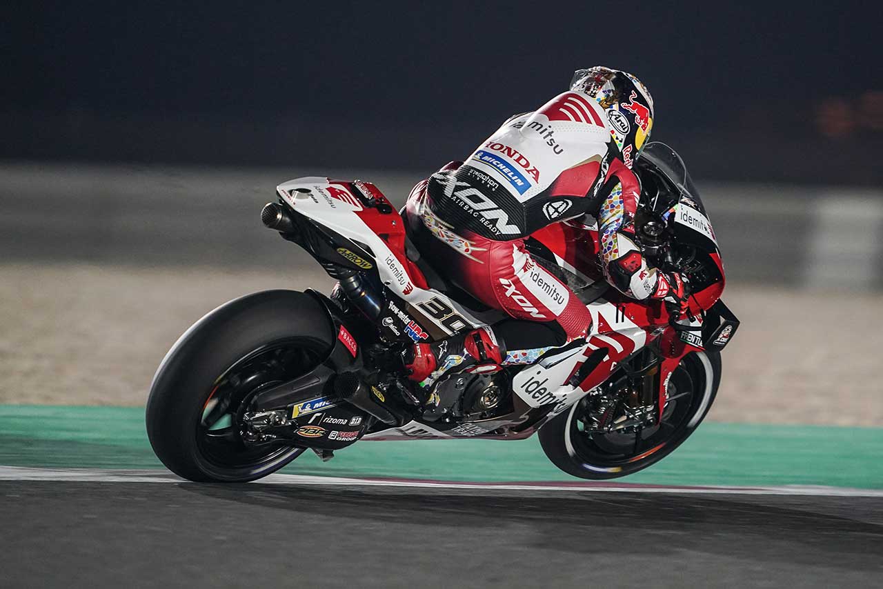 2021年MotoGP第2戦ドーハGP初日（6）　中上貴晶（LCRホンダ・イデミツ）