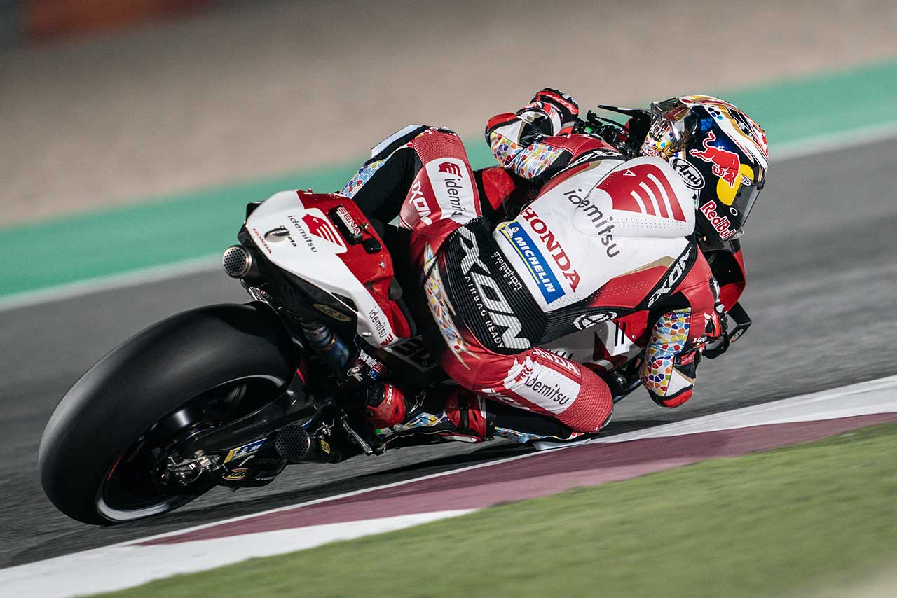 2021年MotoGP第2戦ドーハGP初日（4）　中上貴晶（LCRホンダ・イデミツ）