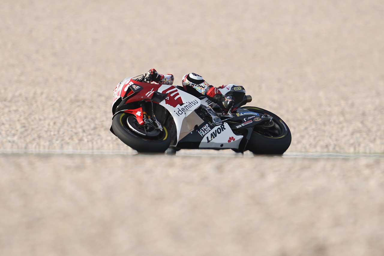 2021年MotoGP第2戦ドーハGP初日　中上貴晶（LCRホンダ・イデミツ）