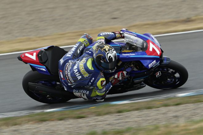 2021年全日本ロード第1戦もてぎ JSB1000：中須賀克行（YAMAHA FACTORY RACING TEAM）