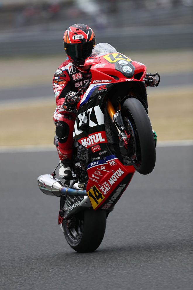 2021年全日本ロード第1戦もてぎ JSB1000：渡辺一樹（YOSHIMURA SERT MOTUL）