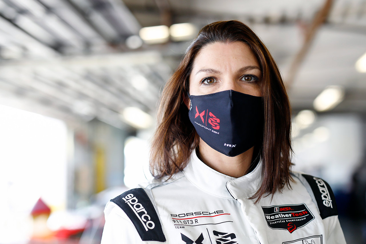 IMSAウェザーテック・スポーツカー選手権にポルシェで参戦するかたわら、WECへのフェラーリでの参戦も決まったキャサリン・レッグ