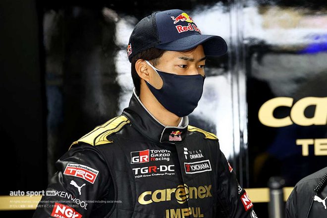 7番手に終わった平川亮（carenex TEAM IMPUL）