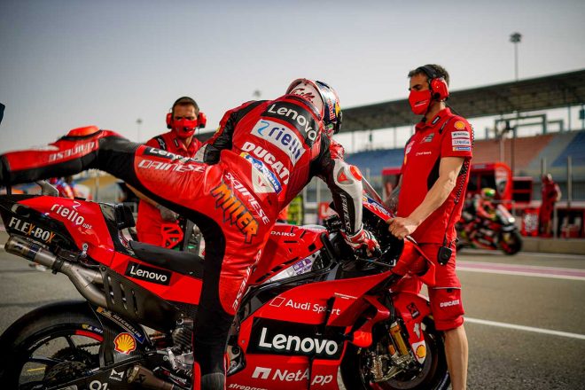 2021年MotoGP第2戦ドーハGP　ジャック・ミラー（ドゥカティ・レノボ・チーム）