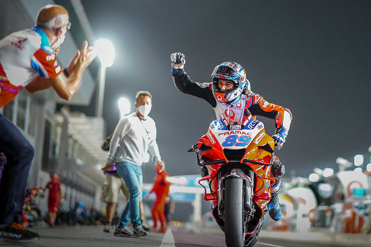 2021年MotoGP第2戦ドーハGP予選　ホルヘ・マルティン（プラマック・レーシング）がポールポジションを獲得