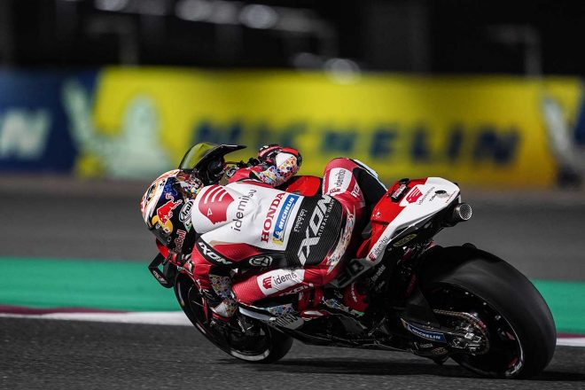 2021年MotoGP第2戦ドーハGP予選日（7）　中上貴晶（LCRホンダ・イデミツ）