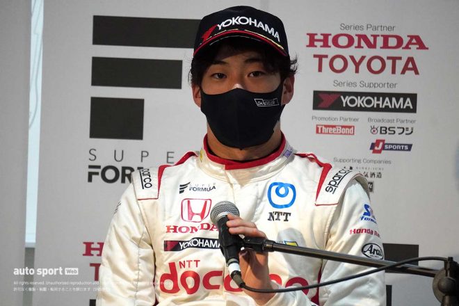 2021スーパーフォーミュラ第1戦富士 福住仁嶺（DOCOMO TEAM DANDELION RACING）