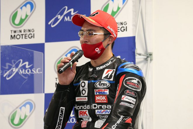 濱原颯道（Honda Dream RT 桜井ホンダ）／2021年全日本ロード第1戦もてぎ JSB1000 レース2