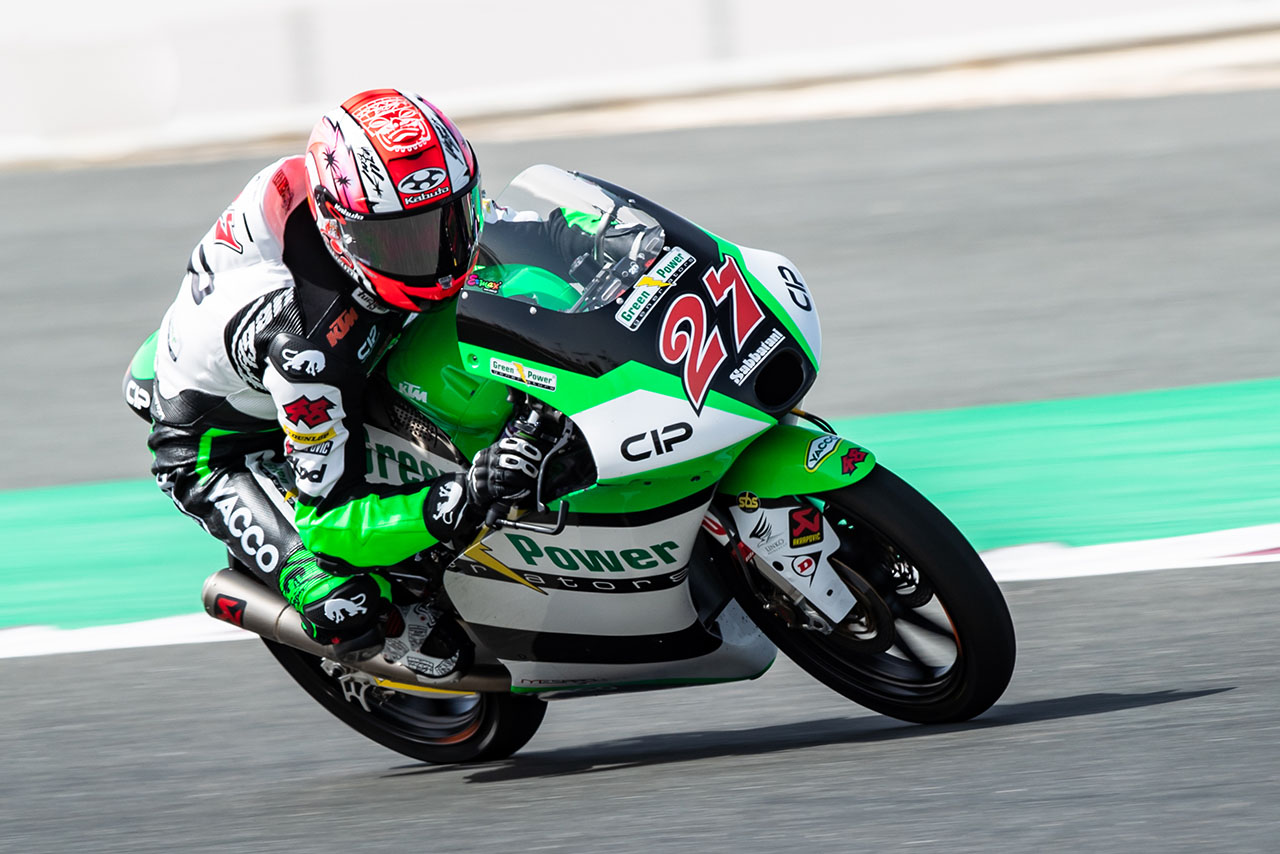 2021年MotoGP Moto3クラス　鳥羽海渡（CIP Green Power）