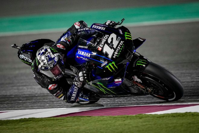 2021年MotoGP第2戦ドーハGP　MotoGPクラス　マーベリック・ビニャーレス（モンスターエナジー・ヤマハMotoGP）