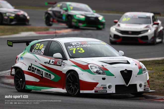 大蔵峰樹（アルファロメオ・ジュリエッタ・ヴェローチェTCR）