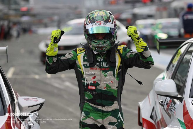 2021年TCRジャパンのサンデーシリーズ第1戦富士を制したHIROBON（クプラTCR）