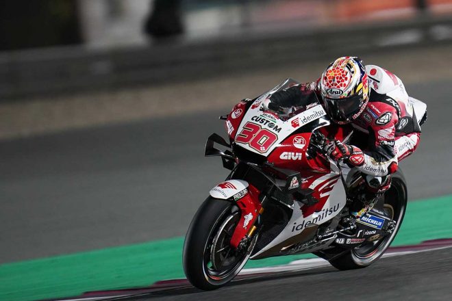 2021年MotoGP第2戦ドーハGP決勝（1）　中上貴晶（LCRホンダ・イデミツ）