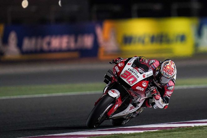 2021年MotoGP第2戦ドーハGP決勝（2）　中上貴晶（LCRホンダ・イデミツ）