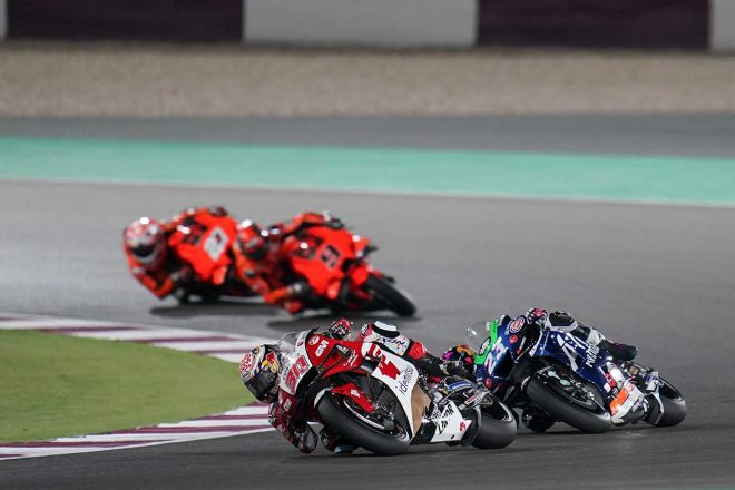 2021年MotoGP第2戦ドーハGP決勝（4）　中上貴晶（LCRホンダ・イデミツ）