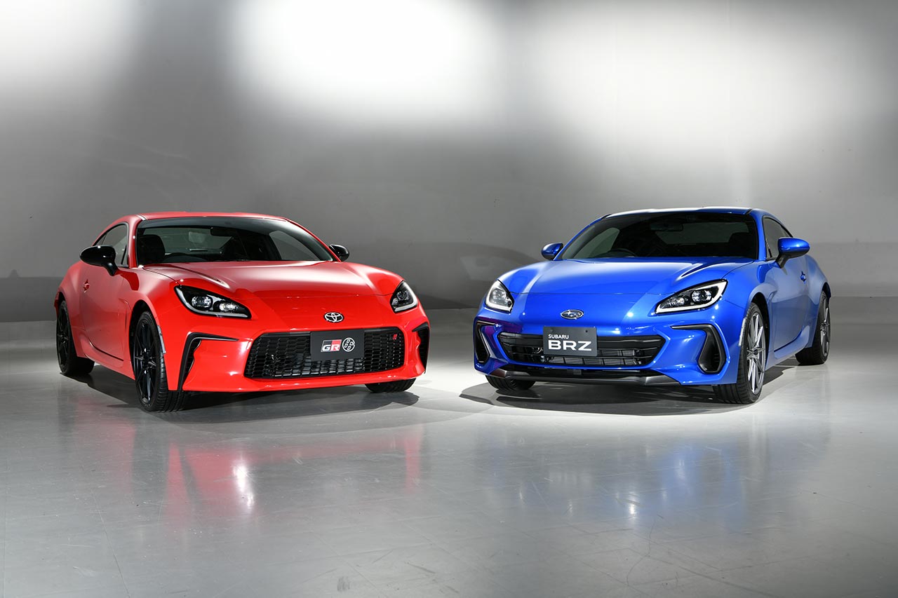 新型GR 86とスバルBRZ