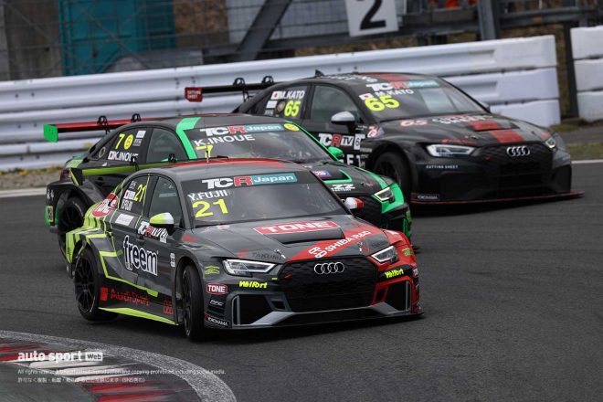 藤井優紀（アウディRS3 LMS TCR）