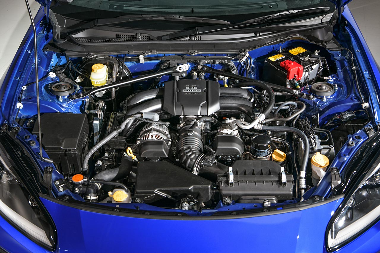 新型BRZの2.4リッターエンジン